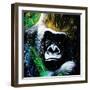 Gorilla-null-Framed Art Print