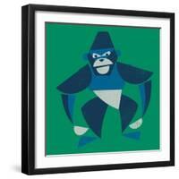 Gorilla-null-Framed Premium Giclee Print