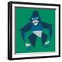 Gorilla-null-Framed Premium Giclee Print