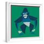 Gorilla-null-Framed Premium Giclee Print