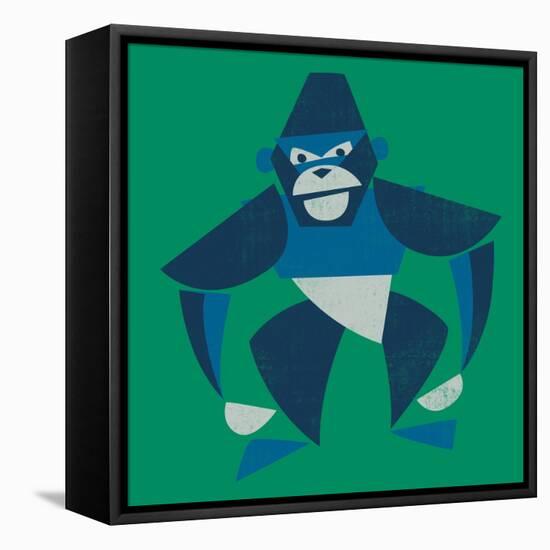 Gorilla-null-Framed Stretched Canvas