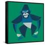 Gorilla-null-Framed Stretched Canvas