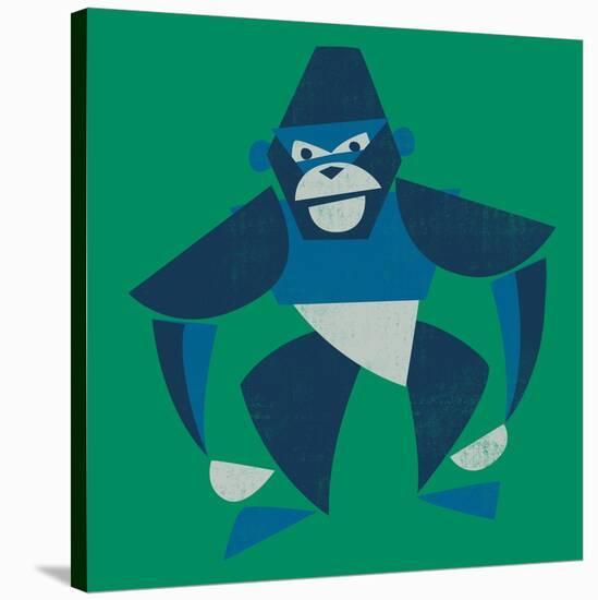 Gorilla-null-Stretched Canvas