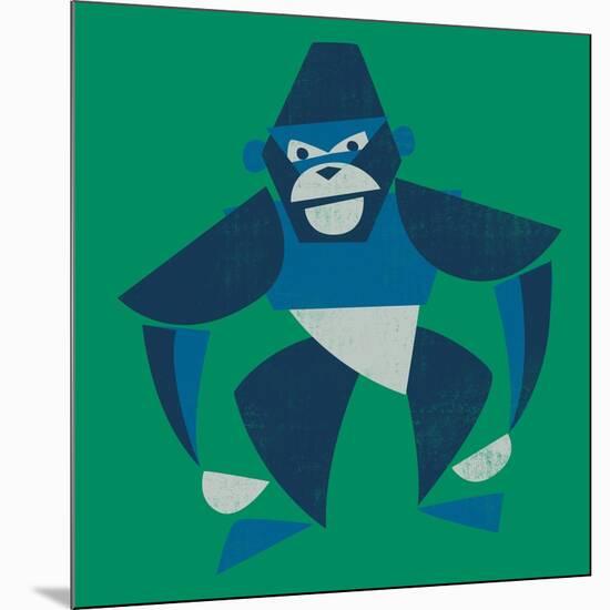 Gorilla-null-Mounted Giclee Print