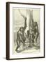 Gorillas, Male, Female and Young-null-Framed Giclee Print