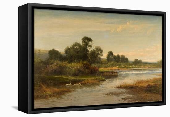 Goring on Thames, 1873-Benjamin Williams Leader-Framed Stretched Canvas