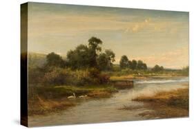Goring on Thames, 1873-Benjamin Williams Leader-Stretched Canvas