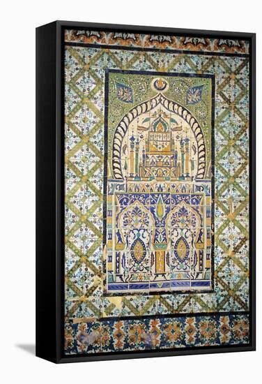 Gorji Mosque-null-Framed Stretched Canvas