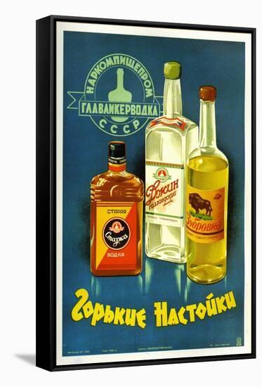 Gorki Liquors-null-Framed Stretched Canvas