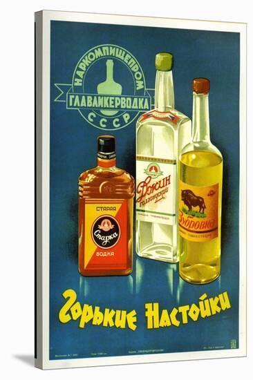Gorki Liquors-null-Stretched Canvas