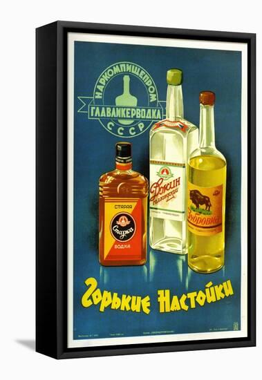 Gorki Liquors-null-Framed Stretched Canvas