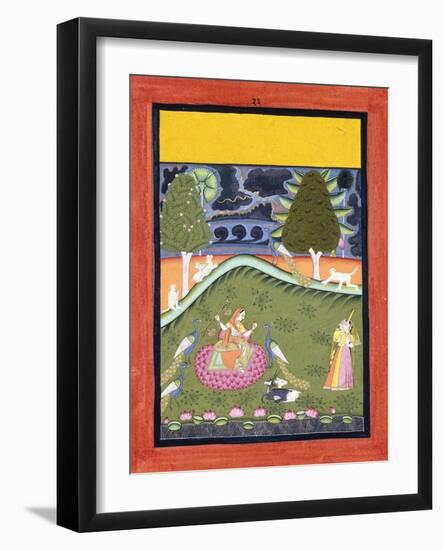 Gormalar Ragini, C. 1740-null-Framed Giclee Print