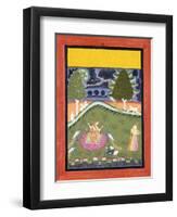 Gormalar Ragini, C. 1740-null-Framed Premium Giclee Print