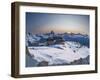 Gornergrat Kulm Hotel and Matterhorn, Zermatt, Valais, Switzerland-Jon Arnold-Framed Photographic Print