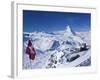 Gornergrat Mountain, Zermatt, Valais, Switzerland-Walter Bibikow-Framed Photographic Print