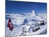 Gornergrat Mountain, Zermatt, Valais, Switzerland-Walter Bibikow-Mounted Photographic Print