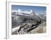 Gornergrat Station and the Matterhorn, Zermatt, Valais, Swiss Alps, Switzerland, Europe-Hans Peter Merten-Framed Photographic Print