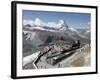 Gornergrat Station and the Matterhorn, Zermatt, Valais, Swiss Alps, Switzerland, Europe-Hans Peter Merten-Framed Photographic Print