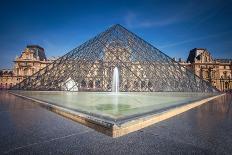 The Louvre Pyramid-gornostaj-Photographic Print