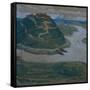 Gorodishche (Old Slavic Fortified Settlemen)-Nicholas Roerich-Framed Stretched Canvas