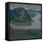 Gorodishche (Old Slavic Fortified Settlemen)-Nicholas Roerich-Framed Stretched Canvas