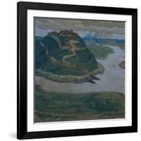 Gorodishche (Old Slavic Fortified Settlemen)-Nicholas Roerich-Framed Giclee Print