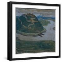 Gorodishche (Old Slavic Fortified Settlemen)-Nicholas Roerich-Framed Giclee Print