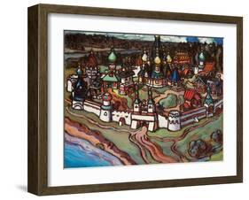 Gorodok, 1899-Maria Iakunchikova-Framed Giclee Print