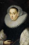 Lucretia del Prado, Wife of Jeremias Boudinois. Dating: 1610. Measurements: h 105 cm × w 80 cm; ...-Gortzius Geldorp-Poster