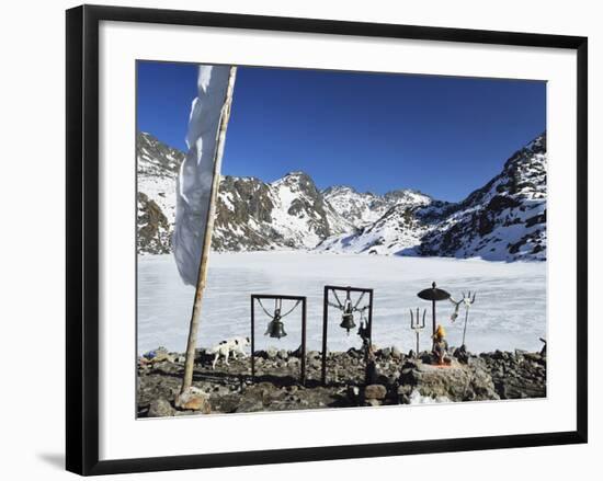 Gosainkund Lakes, Langtang National Park, Bagmati, Central Region (Madhyamanchal), Nepal, Himalayas-Jochen Schlenker-Framed Photographic Print