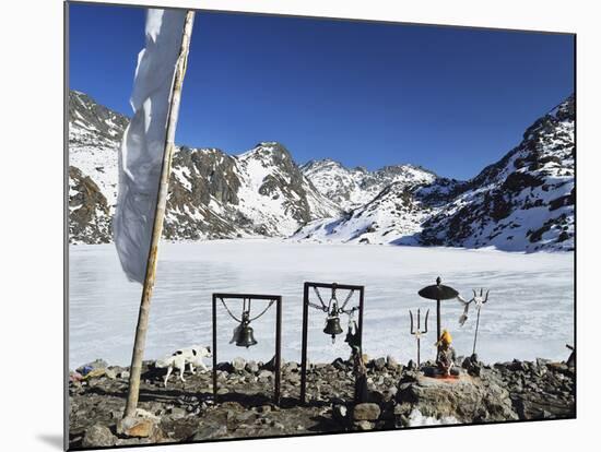 Gosainkund Lakes, Langtang National Park, Bagmati, Central Region (Madhyamanchal), Nepal, Himalayas-Jochen Schlenker-Mounted Photographic Print