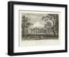 Gosfield Hall, the Seat of E G Barnard, Esquire, Essex-William Henry Bartlett-Framed Giclee Print