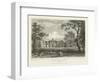 Gosfield Hall, the Seat of E G Barnard, Esquire, Essex-William Henry Bartlett-Framed Giclee Print