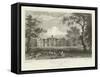 Gosfield Hall, the Seat of E G Barnard, Esquire, Essex-William Henry Bartlett-Framed Stretched Canvas