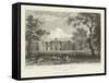 Gosfield Hall, the Seat of E G Barnard, Esquire, Essex-William Henry Bartlett-Framed Stretched Canvas