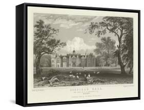 Gosfield Hall, the Seat of E G Barnard, Esquire, Essex-William Henry Bartlett-Framed Stretched Canvas