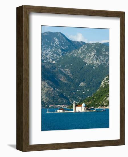 Gospa Od Skrpjela (Our Lady of the Rock) Island, Bay of Kotor, UNESCO World Heritage Site, Monteneg-Emanuele Ciccomartino-Framed Photographic Print