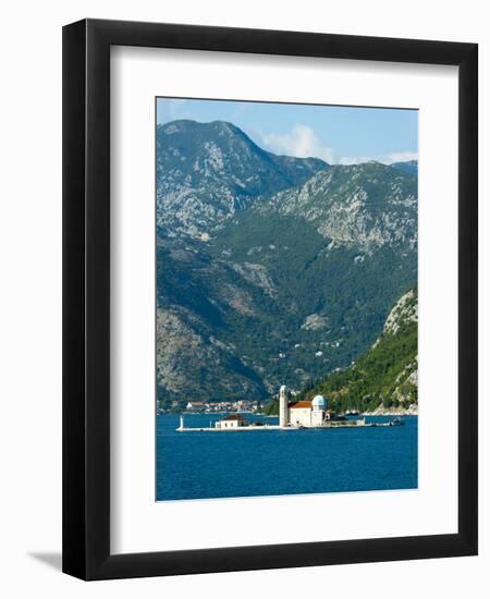 Gospa Od Skrpjela (Our Lady of the Rock) Island, Bay of Kotor, UNESCO World Heritage Site, Monteneg-Emanuele Ciccomartino-Framed Photographic Print