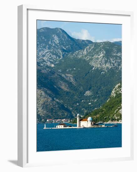 Gospa Od Skrpjela (Our Lady of the Rock) Island, Bay of Kotor, UNESCO World Heritage Site, Monteneg-Emanuele Ciccomartino-Framed Photographic Print