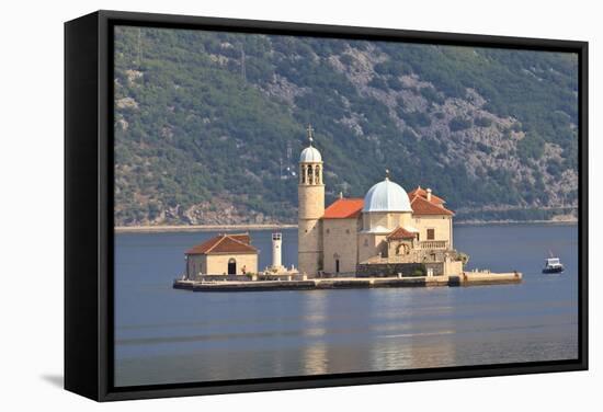 Gospa Od Skrpjela (Our Lady of the Rocks) Island-Eleanor-Framed Stretched Canvas