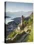 Gospa Od Zdravlja Church, Kotor, Kotor Bay, Montenegro-Walter Bibikow-Stretched Canvas