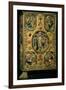 Gospel Cover, Gold with Repousse and Enamel Decoration, Set with Jewels, Russian, 12th Century-null-Framed Giclee Print