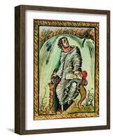 Gospel of Ebbo, Archbishop of Reims, From the Monastery F Hautevilliers, Before 823-null-Framed Giclee Print