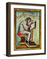 Gospel of Ebbo, Archbishop of Reims, From the Monastery of Hautevilliers, Before 823-null-Framed Giclee Print