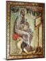 Gospel of Ebbo, France, 9th, Saint Luke Evangelist-null-Mounted Giclee Print