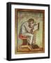 Gospel of Ebbo, France, 9th, Saint Matthew, Evangelist-null-Framed Giclee Print