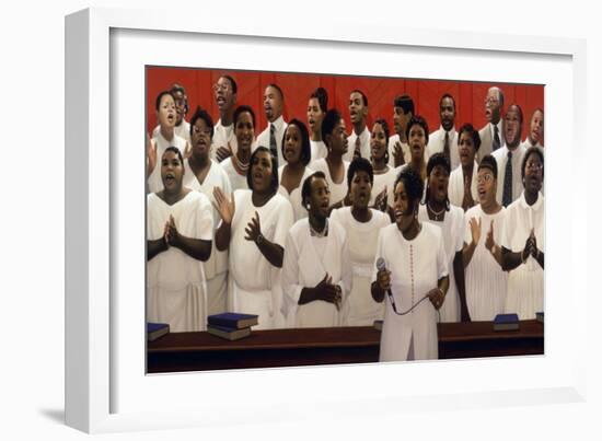 Gospel Sing-Dale Kennington-Framed Giclee Print