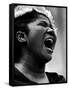 Gospel Singer Mahalia Jackson Singing at 'Prayer Pilgrimage for Freedom'-Paul Schutzer-Framed Stretched Canvas