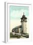 Gosport Church, Isle of Shoals, New Hampshire-null-Framed Art Print