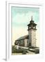 Gosport Church, Isle of Shoals, New Hampshire-null-Framed Art Print